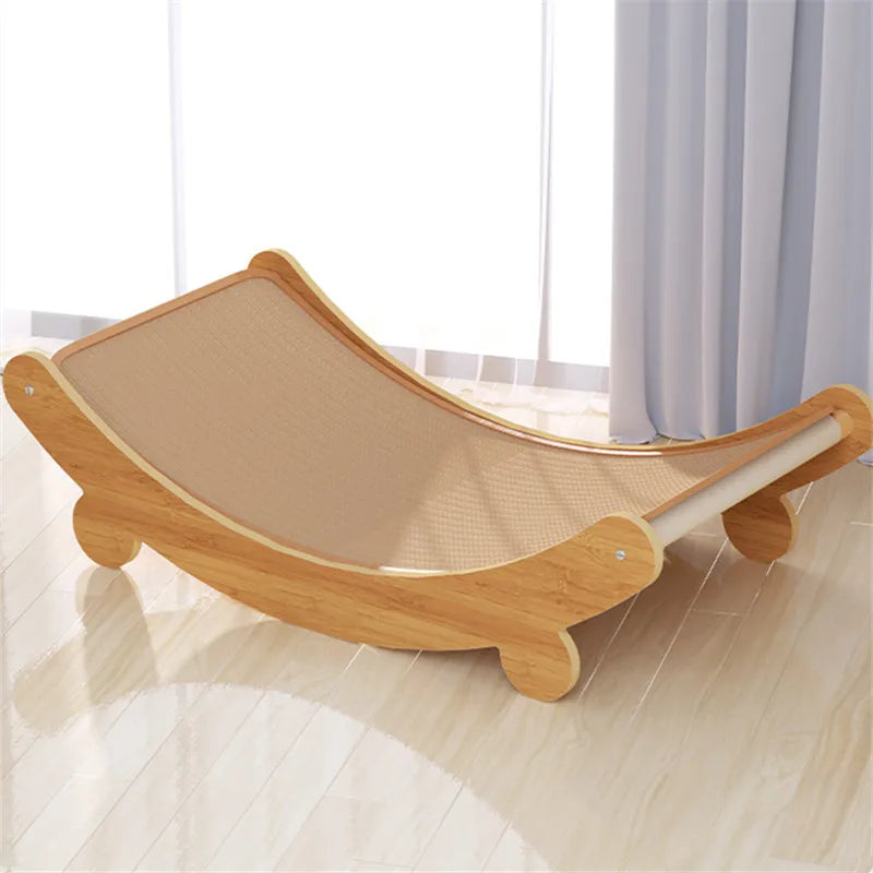 Sisal Cat Scratching Board Large Cat Nest 2 in 1 Pet Grinding Paws Scratcher Toys Four Seasons Cat Bed Scratching Board