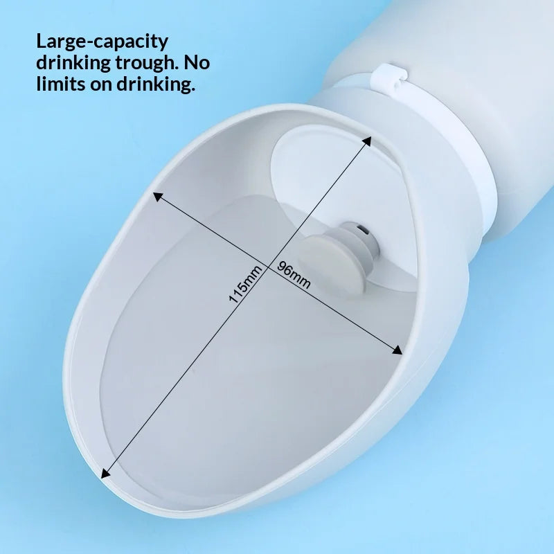 Pet Supplies Dog Traveling Water Cup Outdoor Portable Foldable Kettle Water Dispenser No Operating Mode