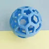 Interactive Plastic Dog Chew Ball Squeaky Dental Molar Toy Self-Playing Fetch Training Indoor Animal Print Puppies Small Dogs