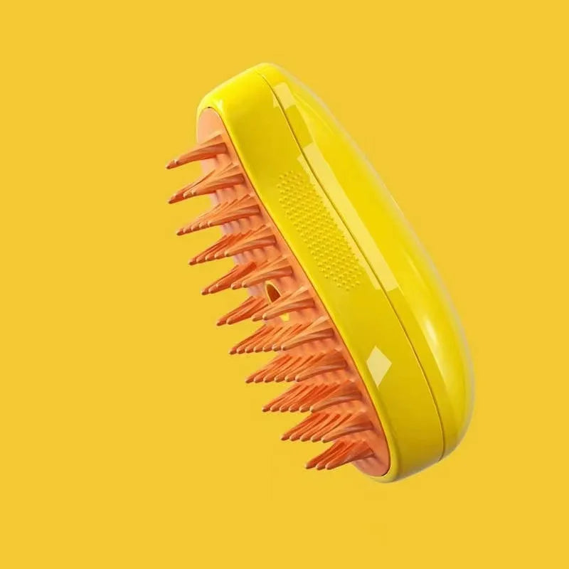 3 in 1 Cat Dog Steam Brush, Self Cleaning Massaging Pet Grooming Brush, Pet Hair Removal Tool, Dog & Cat Grooming Supplies