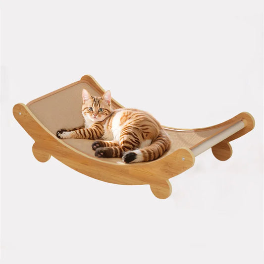 Sisal Cat Scratching Board Large Cat Nest 2 in 1 Pet Grinding Paws Scratcher Toys Four Seasons Cat Bed Scratching Board