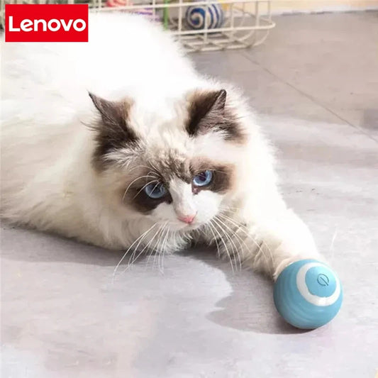 Lenovo Smart Dog Toys Ball Electronic Interactive Pet Toy Moving Ball USB Automatic Moving Bouncing for Puppy gift Cat Product