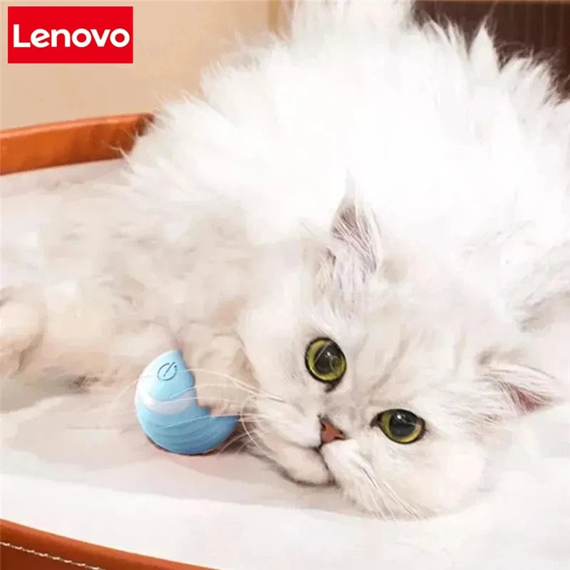 Lenovo Smart Dog Toys Ball Electronic Interactive Pet Toy Moving Ball USB Automatic Moving Bouncing for Puppy gift Cat Product