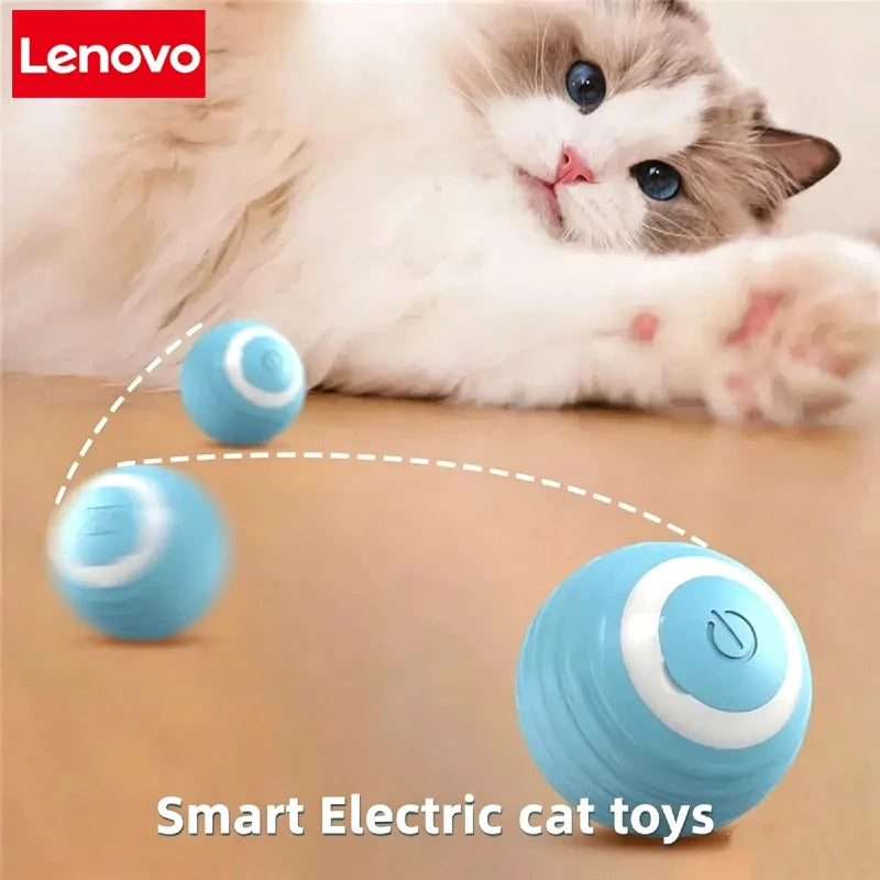 Lenovo Smart Dog Toys Ball Electronic Interactive Pet Toy Moving Ball USB Automatic Moving Bouncing for Puppy gift Cat Product