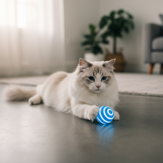 USB Rechargeable Interactive Ball for Cats & Dogs